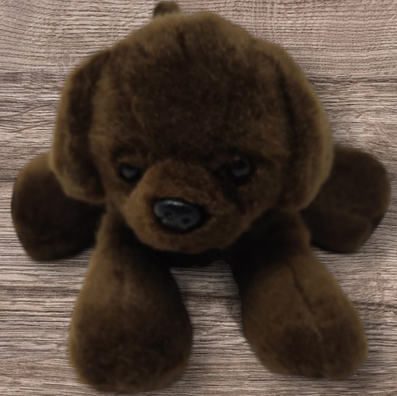 AURORA MIYONI TOTS PLUSH STUFFED ANIMAL CHOCOLATE LABRADOR PUPPY DOG - Picture 3 of 8